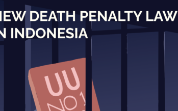 ICLU: New Death Penalty Law in Indonesia